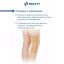 ORLETT 3402-008 Ортез коленный ORLETT MKN-103(M) компрессионный со стейсами