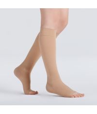 VENOTEKS 9113-014 Гольфы VENOTEKS медицинские компрессионные (Medical) 3 кл. компрессии, открытый мыс, бежевые