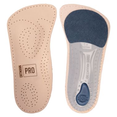 ORTMANN PRO 10878-001 Полустельки индивидуальные ортопедические с покрытием из кожи ORTMANN PRO Лезер Шорт (Leather Short)