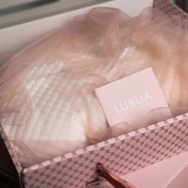 LUBUA 10024-001 Подушка эргономичная премиум LUBUA Niature П502, молочная