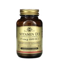 SOLGAR 11458-001 Капсулы SOLGAR Витамин D3 600 МЕ 120 шт.